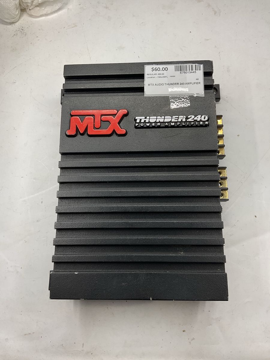 MTX Audio Thunder 240 Car Power Amplifier