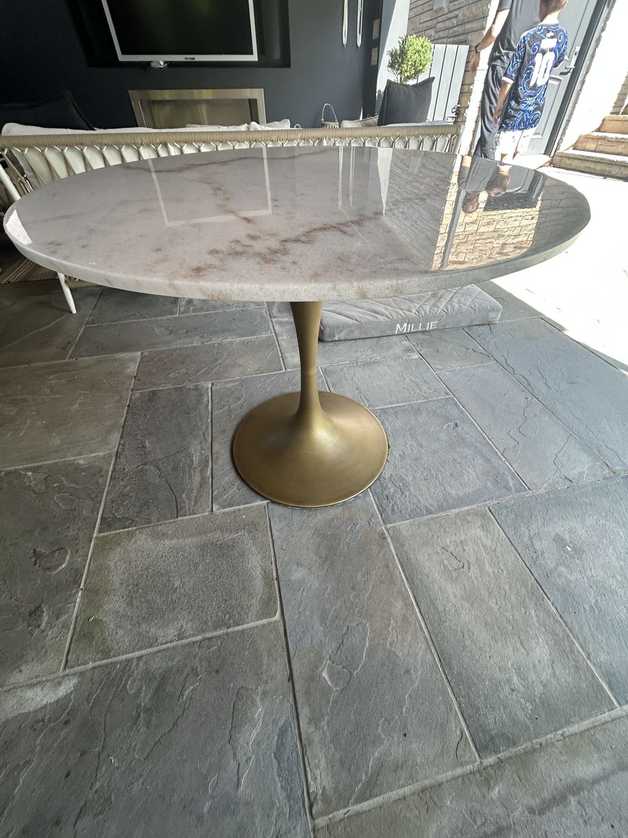 Crate and barrel bistro table