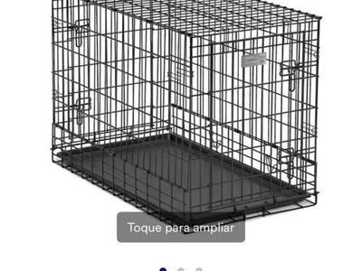 MidWest Solutions Series Side-By-Side Double Door SUV Dog Crate (36" L x 21" W x 26" H)