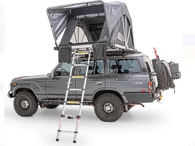 FSR High Country Premium 80" Roof Top Tent, Insulated, Sleeps 3-5 people