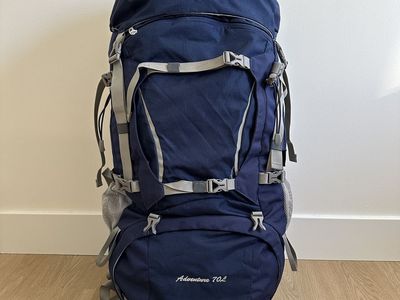 Mountaintop Multi -Day Hiking Backpack & Raincover
