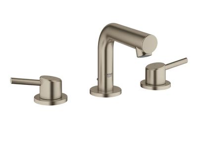 Grohe 20572EN1 Concetto 8" Widespread 2 Handle Mid-Arc Bathroom Faucet