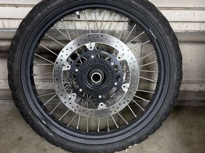 KTM 890 adventure r takeoff front wheel