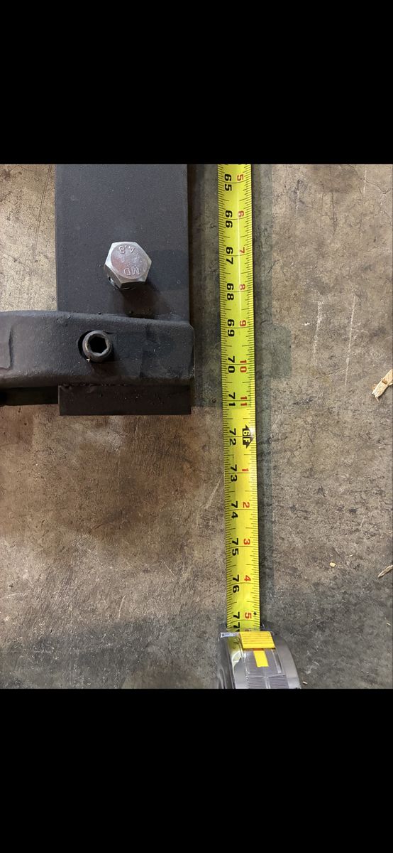 New Skidsteer 6 Foot Tooth Bar .  Bolts On Bucket