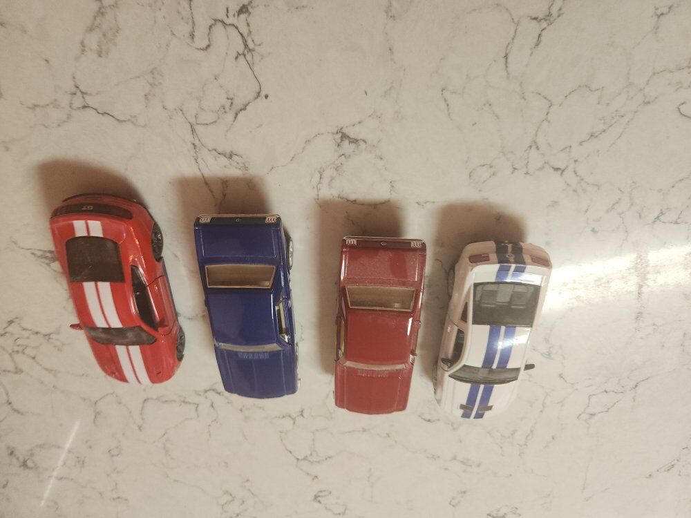 metal cars 6 dollars each