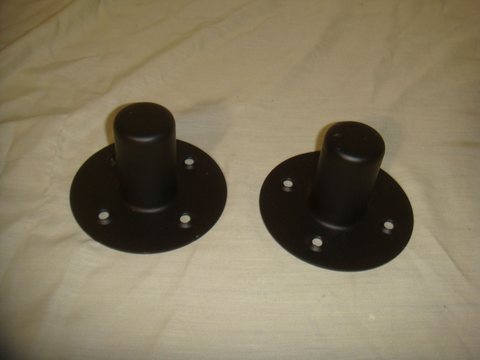 SPEAKER POLE MOUNT BRACKET HEAVY DUTY METAL 2 PACK for PA/DJ/Karaoke