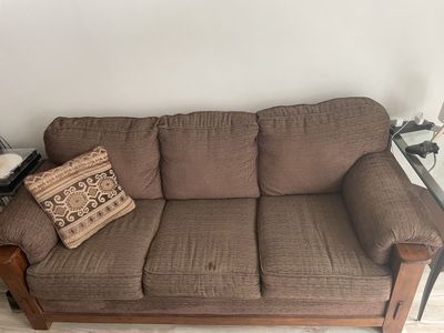 FREE Brown fabric couch