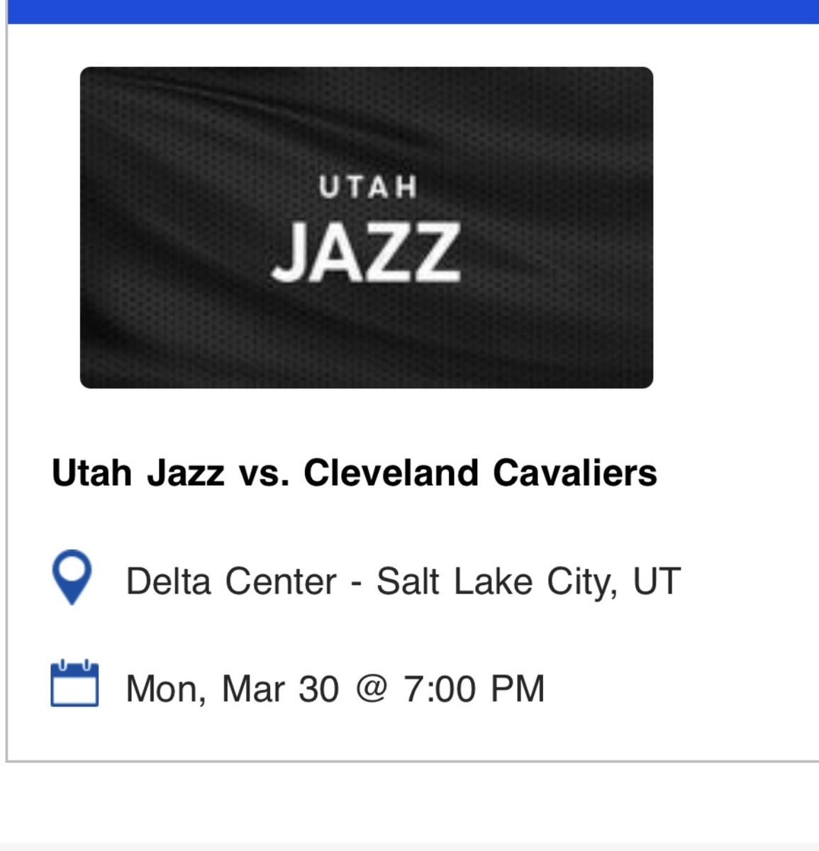 Jazz Basketball Game