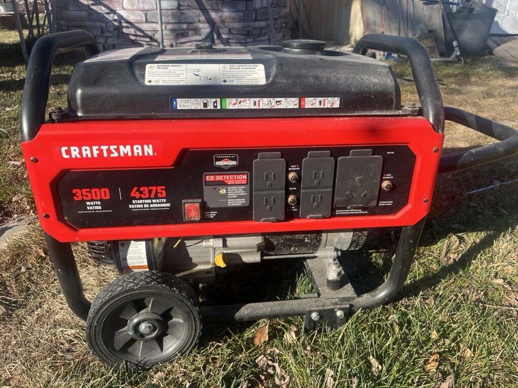 Craftsman 3500 Watt Generator