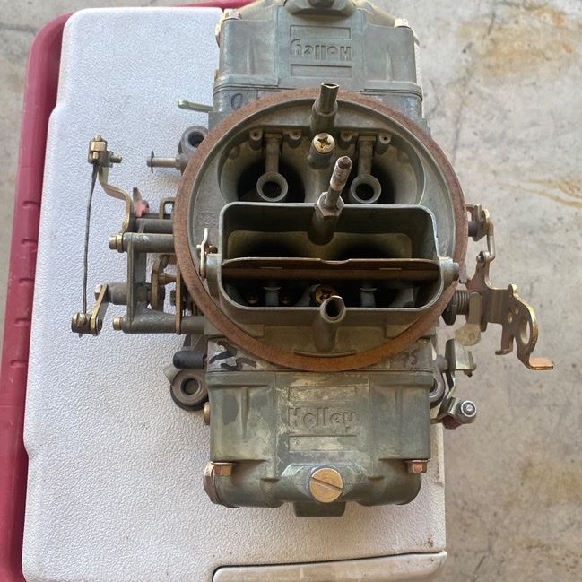 Holly double pumper carburetor