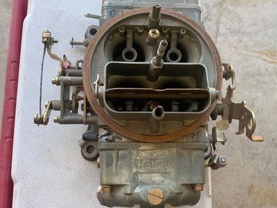Holly double pumper carburetor