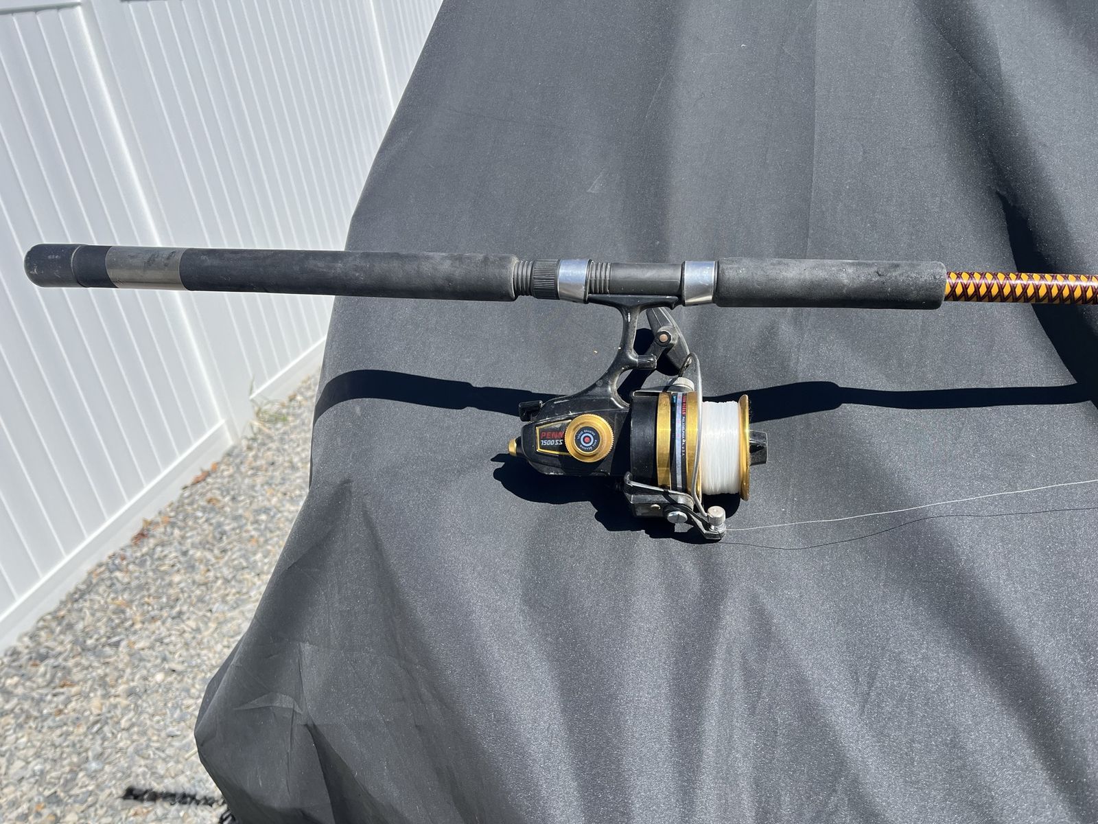 Fishing rod and reel
