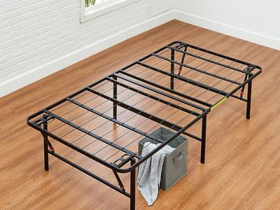 Metal bed frame twin full
