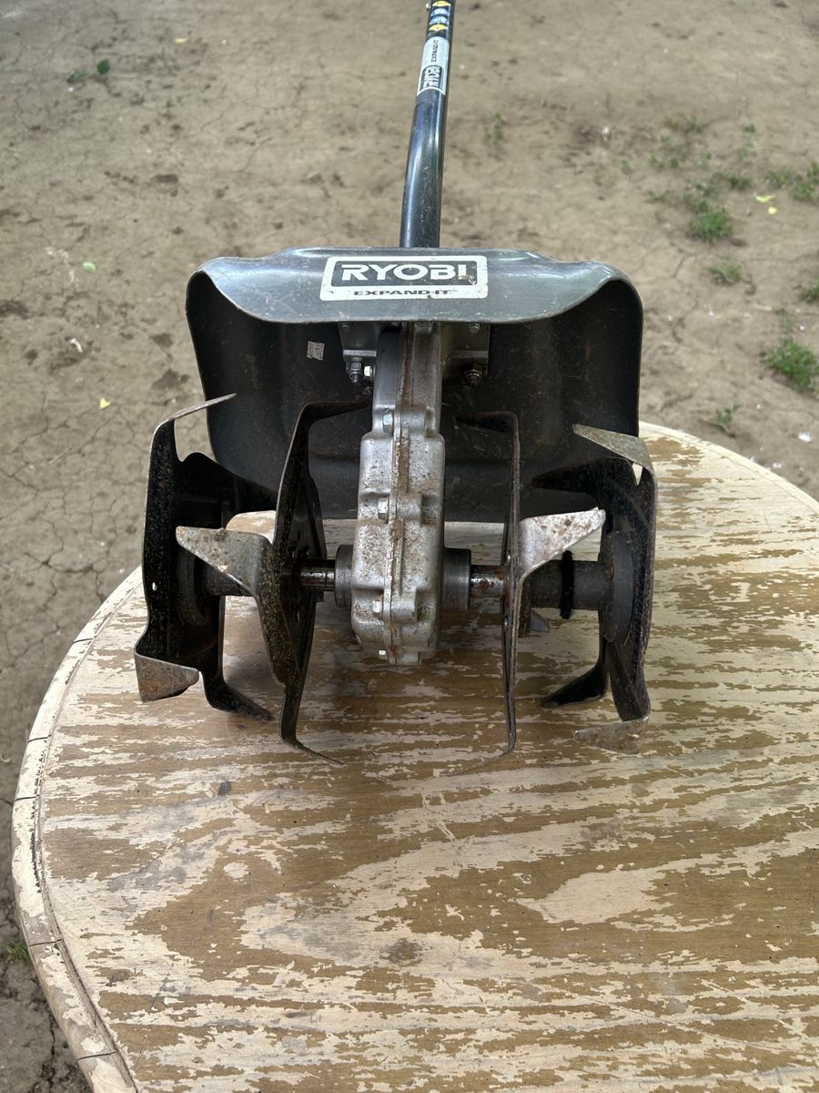 Ryobi Expand-It Garden Cultivator Attachment - 7-9 Inch Tilling Width