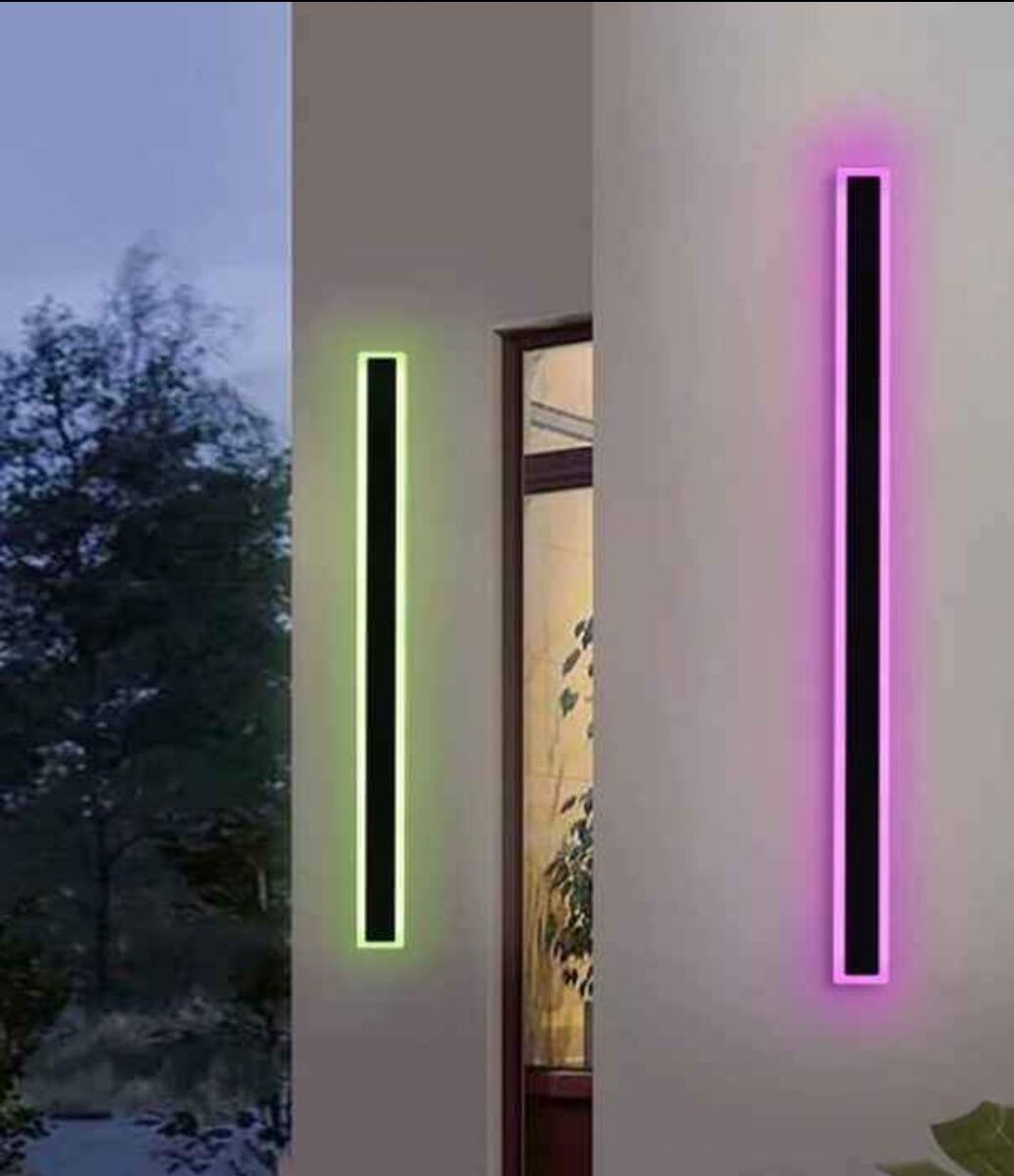 Set of two Ozarke immense RGB OUTDOOR Wall lamp ip