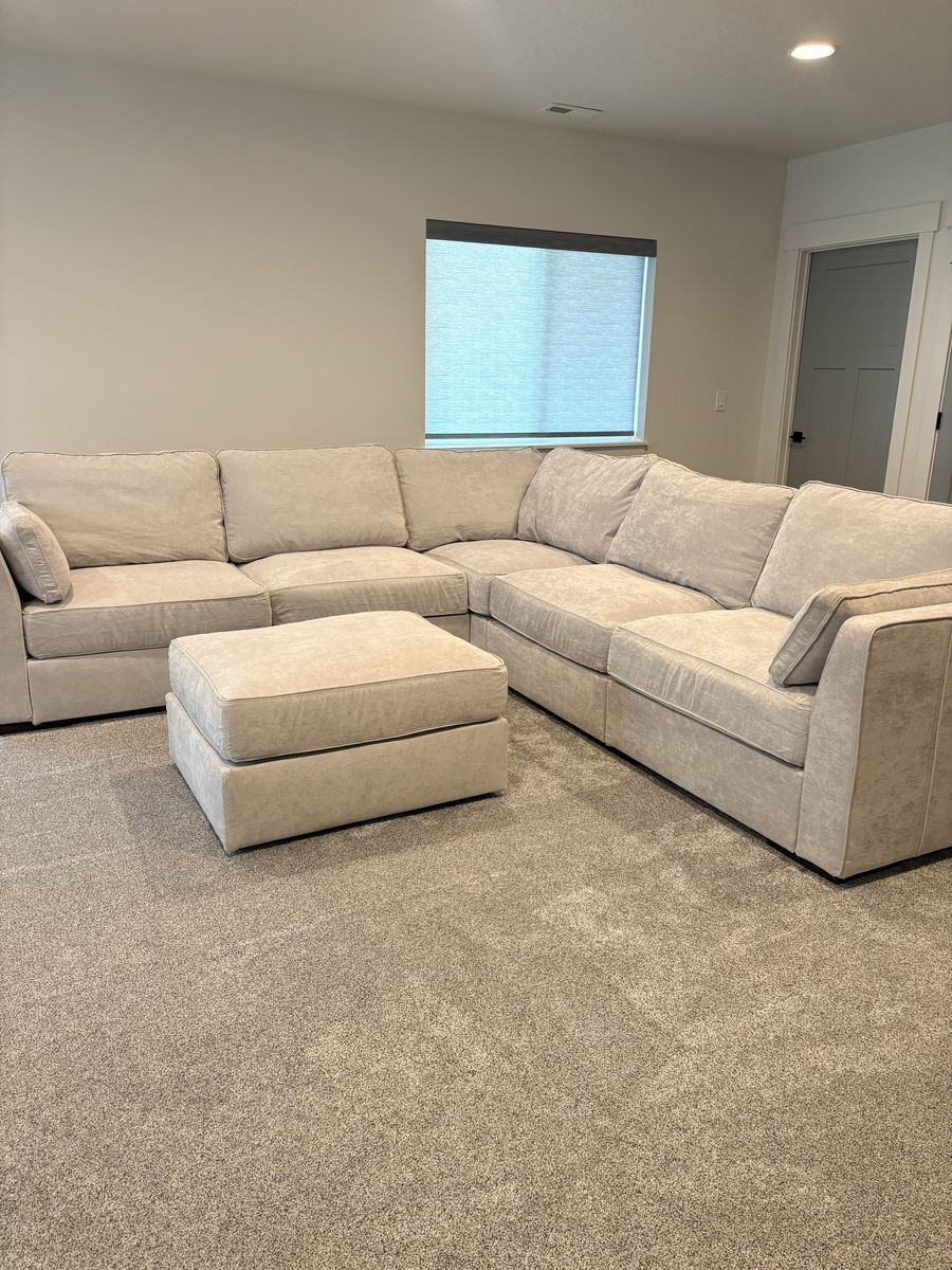LoveSac Corner Sectional with Ottoman