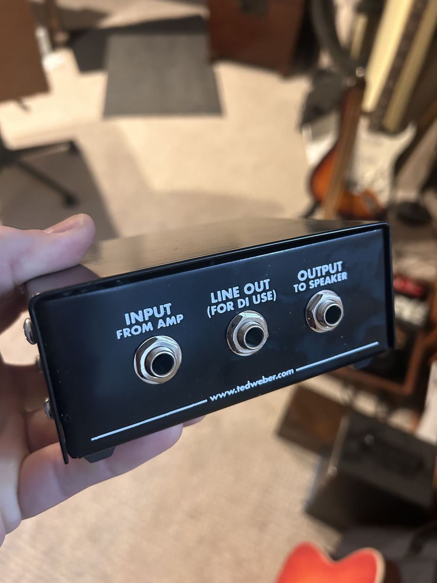 Weber Micromass 15W Attenuator for Tube Amps