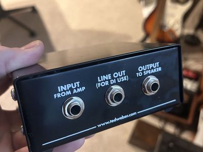 Weber Micromass 15W Attenuator for Tube Amps