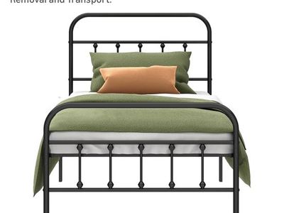 Twin Metal Bed Frames (2X)