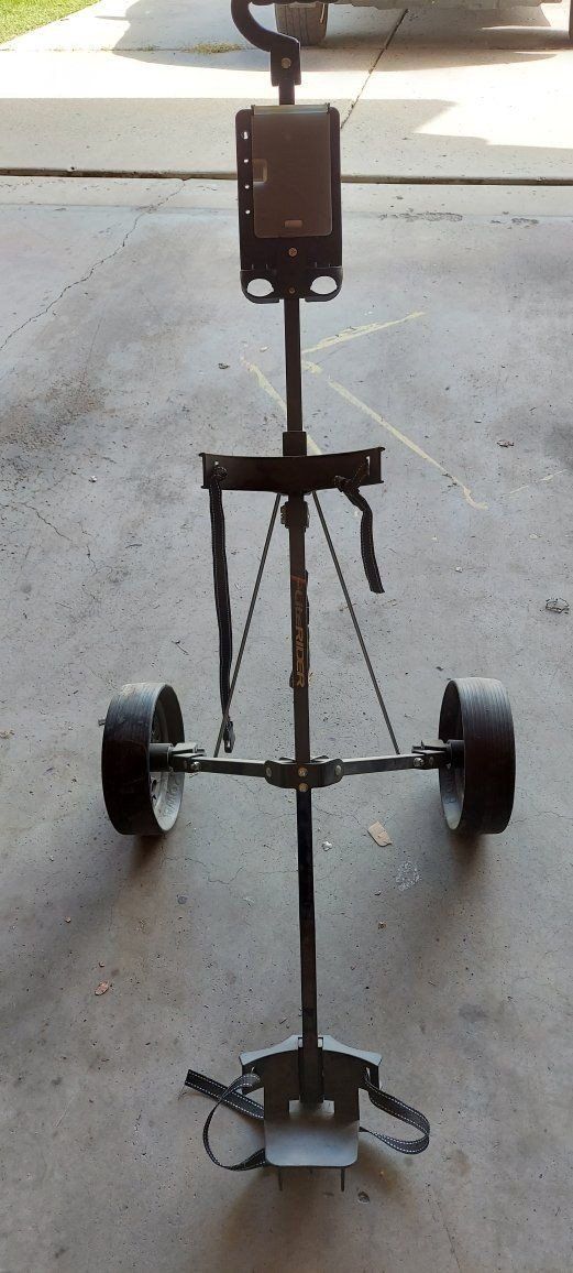 LiteRIDER Golf Push Cart - Lightweight, Foldable, Used Golf Cart
