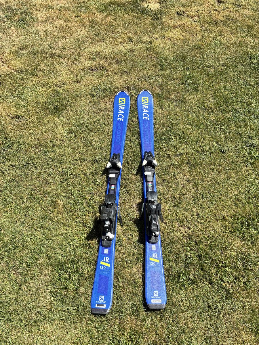 Salomon S/Race JR 130 Skis with Bindings - Junior Race Skis