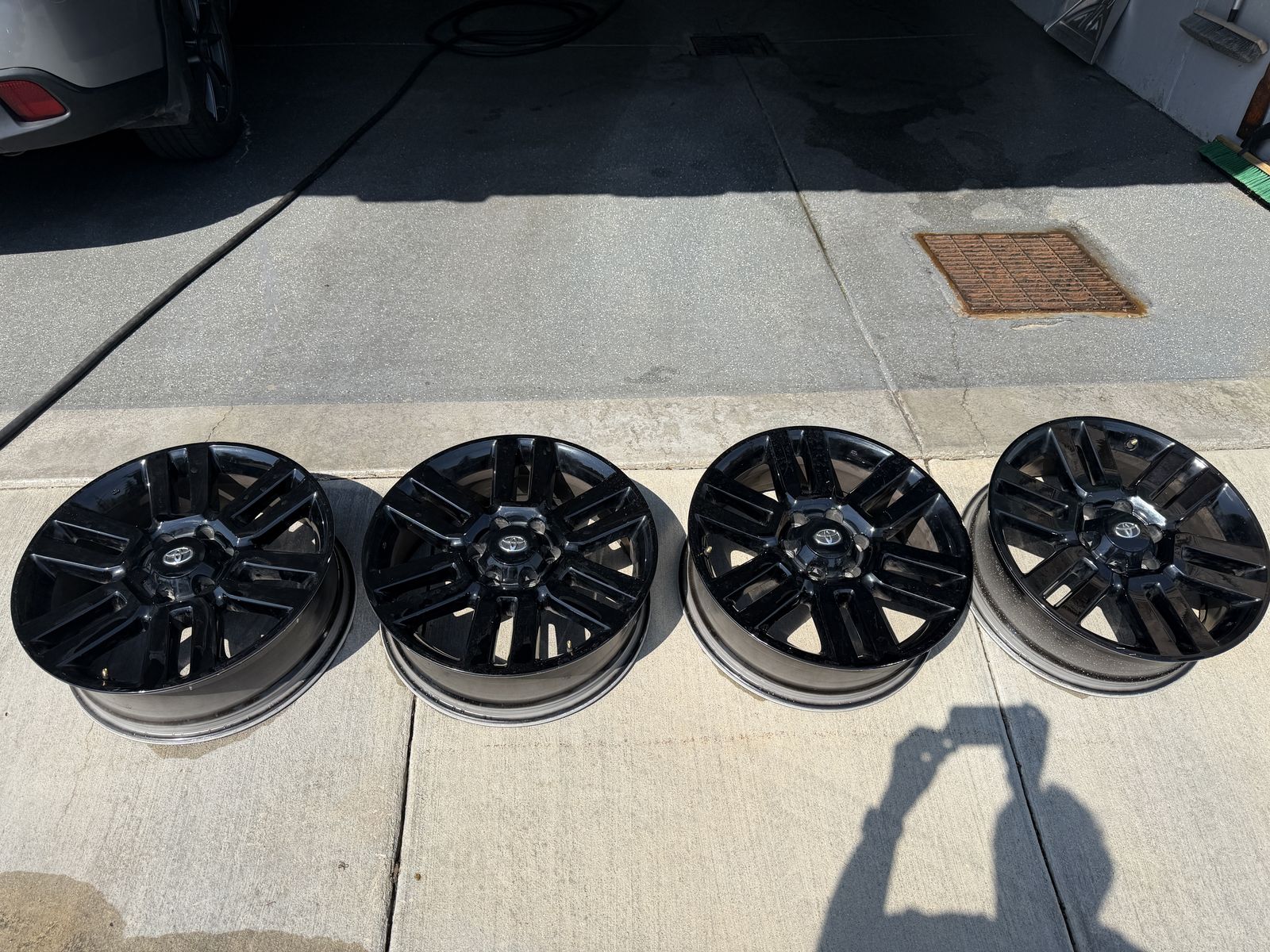 Rare 20" OEM Toyota 4RNR Limited Nightshade Wheels