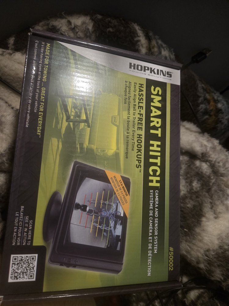 Hopkins Smart Hitch Camera & Sensor System #50002 - 3.5" Monitor for Hassle-Free Towing Hookups