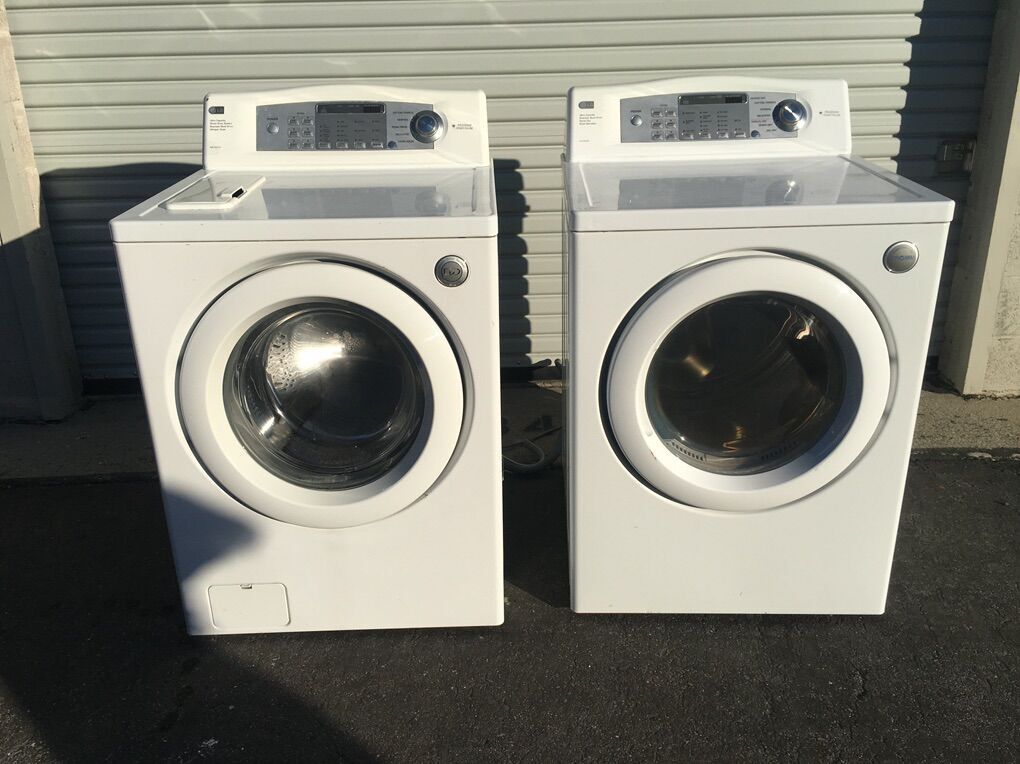 LG Washer & Electric Dryer Set, Free Delivery.