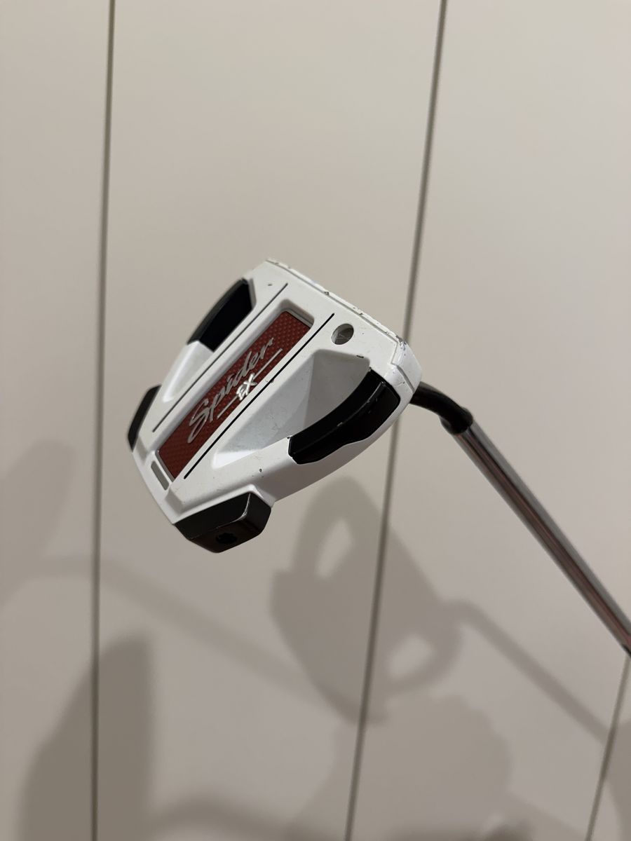 Right Hand Taylormade Spider EX Flow Neck Putter W/Head Cover