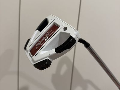 Right Hand Taylormade Spider EX Flow Neck Putter W/Head Cover