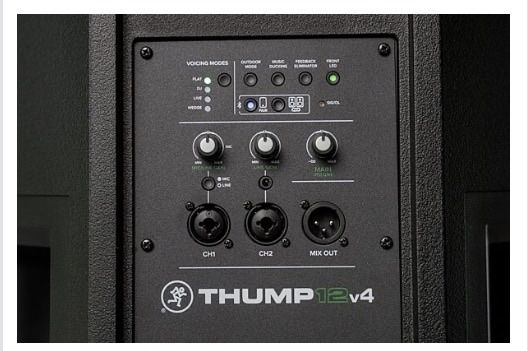 (2X) Mackie Thump12v4 Powered Loudspeaker