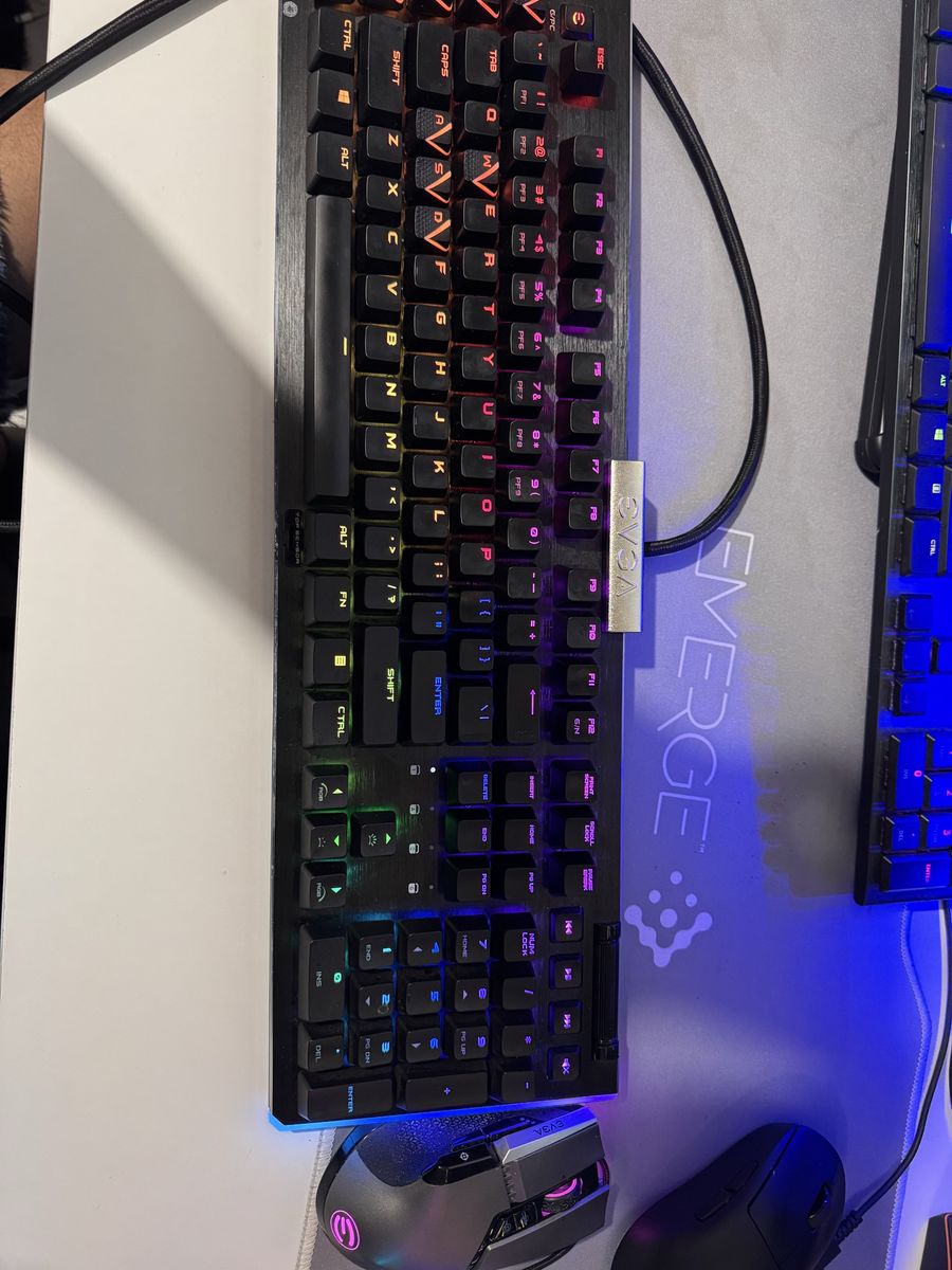 EVGA Z20 RGB Optical Mechanical Gaming Keyboard & X17 Gaming Mouse Combo Set