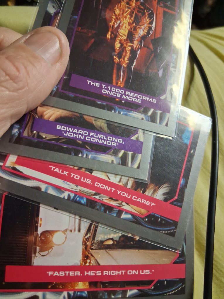 Terminator 2 card collection 4 pack