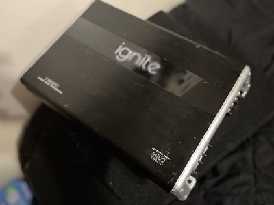 Ignite R1600/1D Class D Monoblock Car Audio Power Amplifier 4000 Watts Max Output