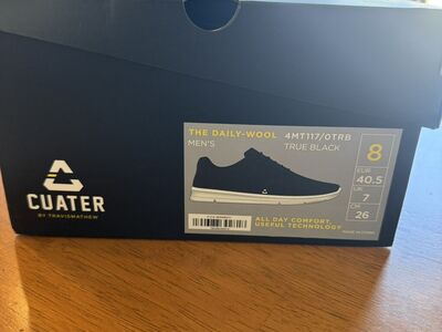 Travis Mathew Cuater Daily Wool Shoe Size 8 New