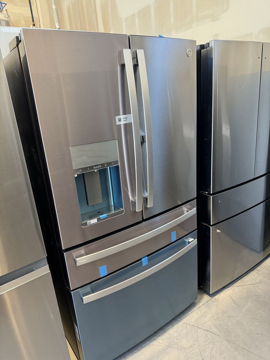 New scratch and dent GE Profile 27.9 cu. ft. 4-Door French Door Refrigerator