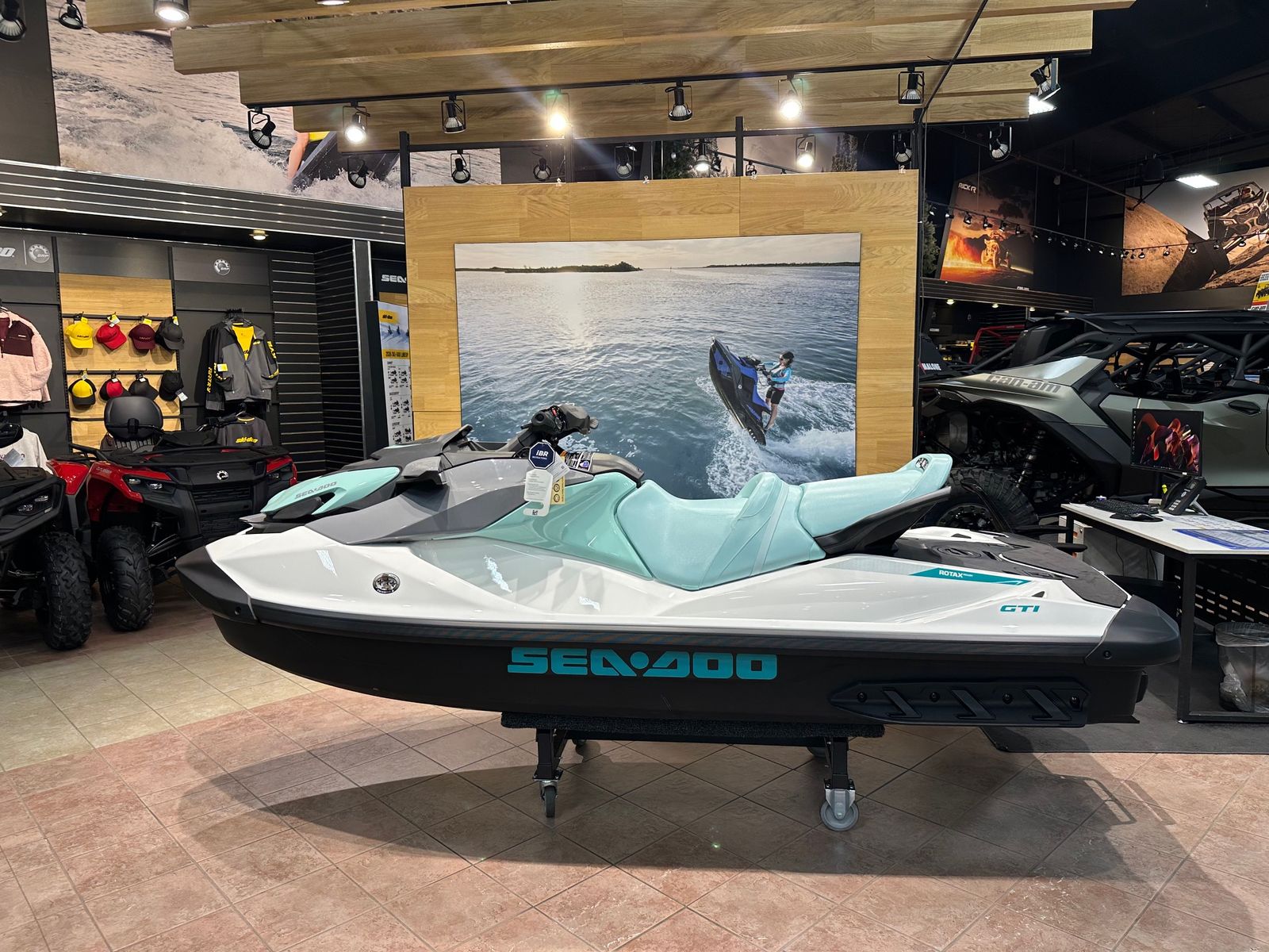 2026 SEA-DOO GTI 130 Bright White / Neo Mint - B42