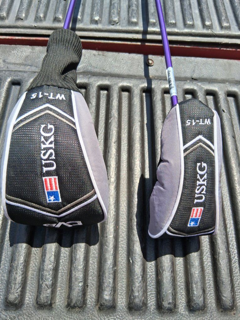 USKG Youth Golf Driver & Club Like New!