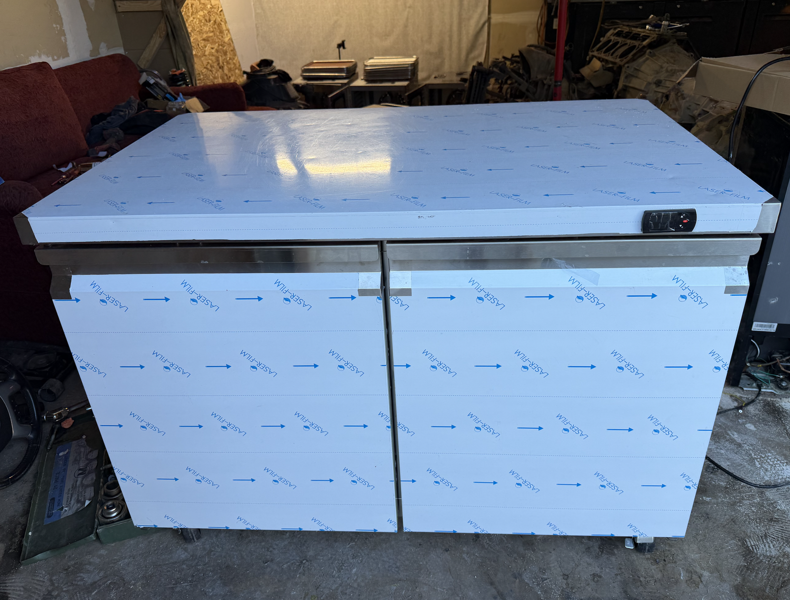 Rockitch RUC48F 48" Commercial Under Counter Freezer – Brand New – Needs Repair