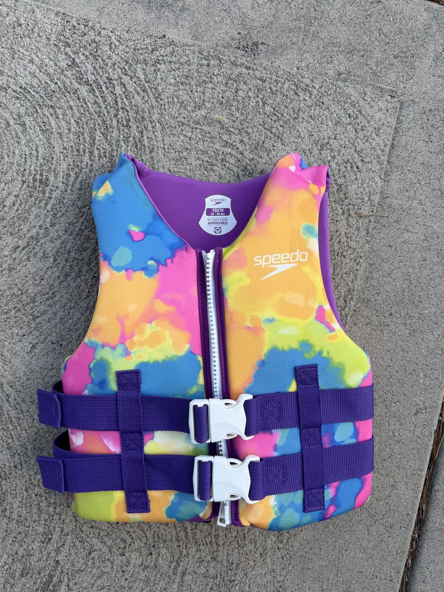 Youth Speedo Life Jacket, 50-90 lbs