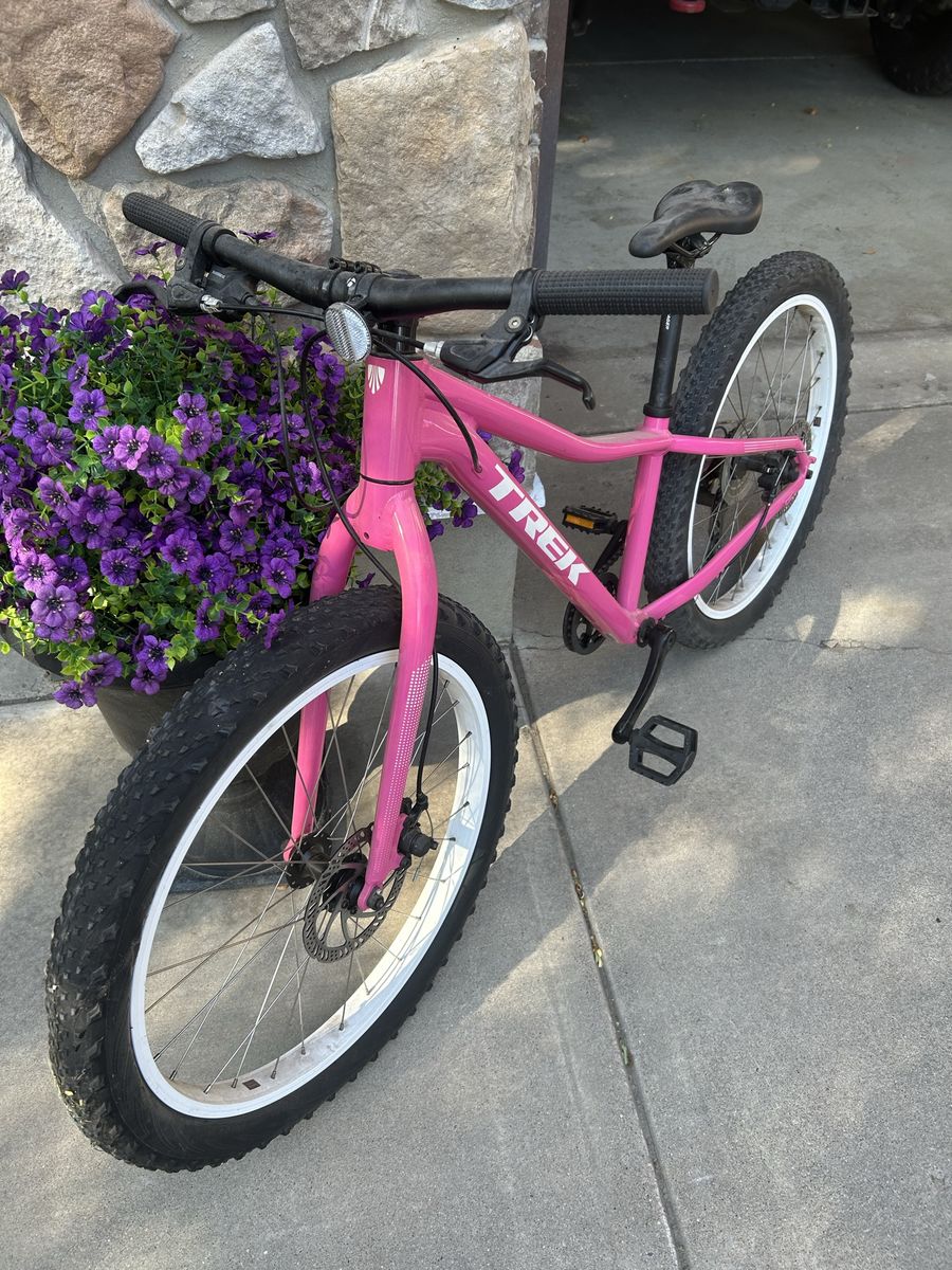 Pink Trek Mountain Bike