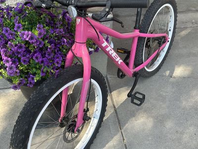Pink Trek Mountain Bike
