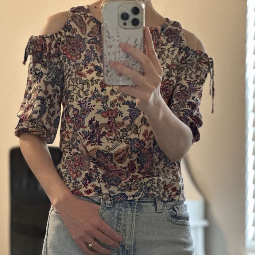 Floral blouse