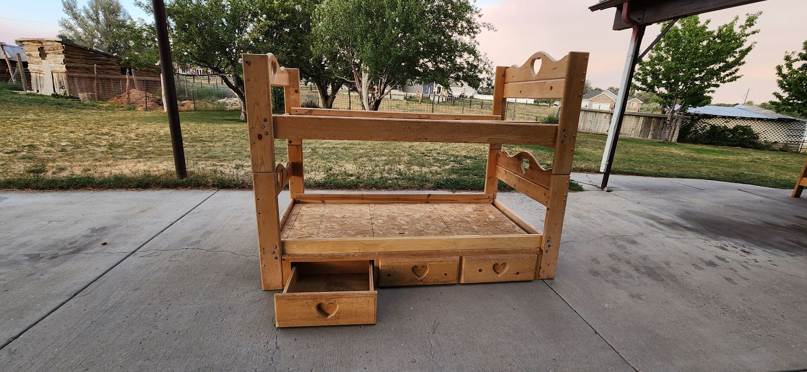 Wooden Bunk Bed