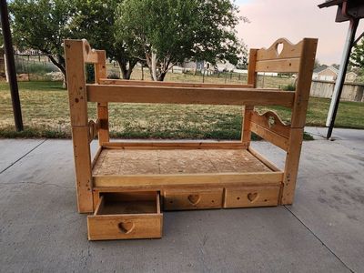Wooden Bunk Bed