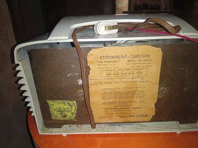 Stromberg-Carlson 1500-H "The Dynatomic" Vintage Tube Radio - Powers On