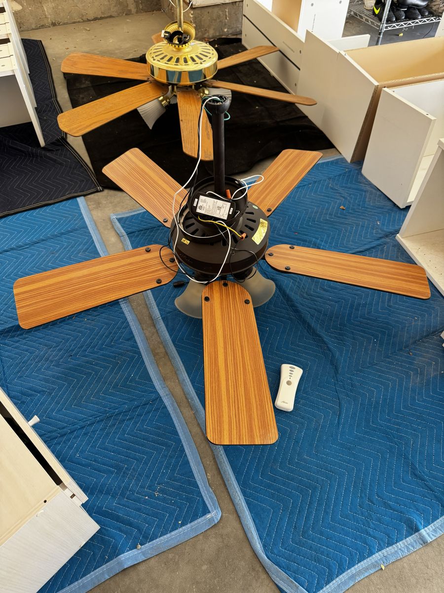 Hunter Ceiling Fan Model 21361 with Reverse Flow