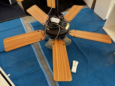 Hunter Ceiling Fan Model 21361 with Reverse Flow