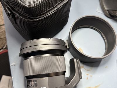Sigma 105mm Ef 1250$, Rf 70-200 2.8L 2100$