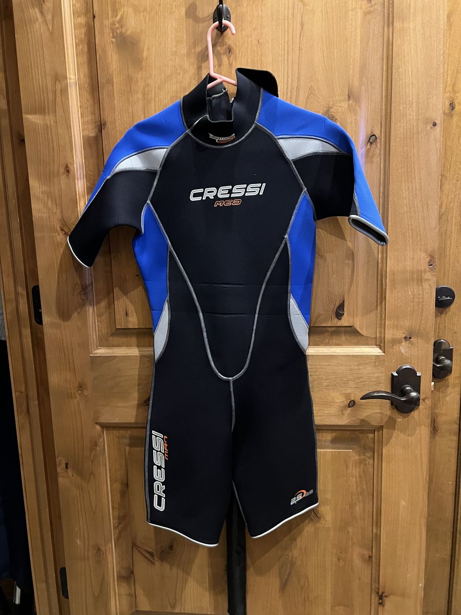 Cressi Man Cressi Med Shorty 2.5mm Wet Suit Size Large